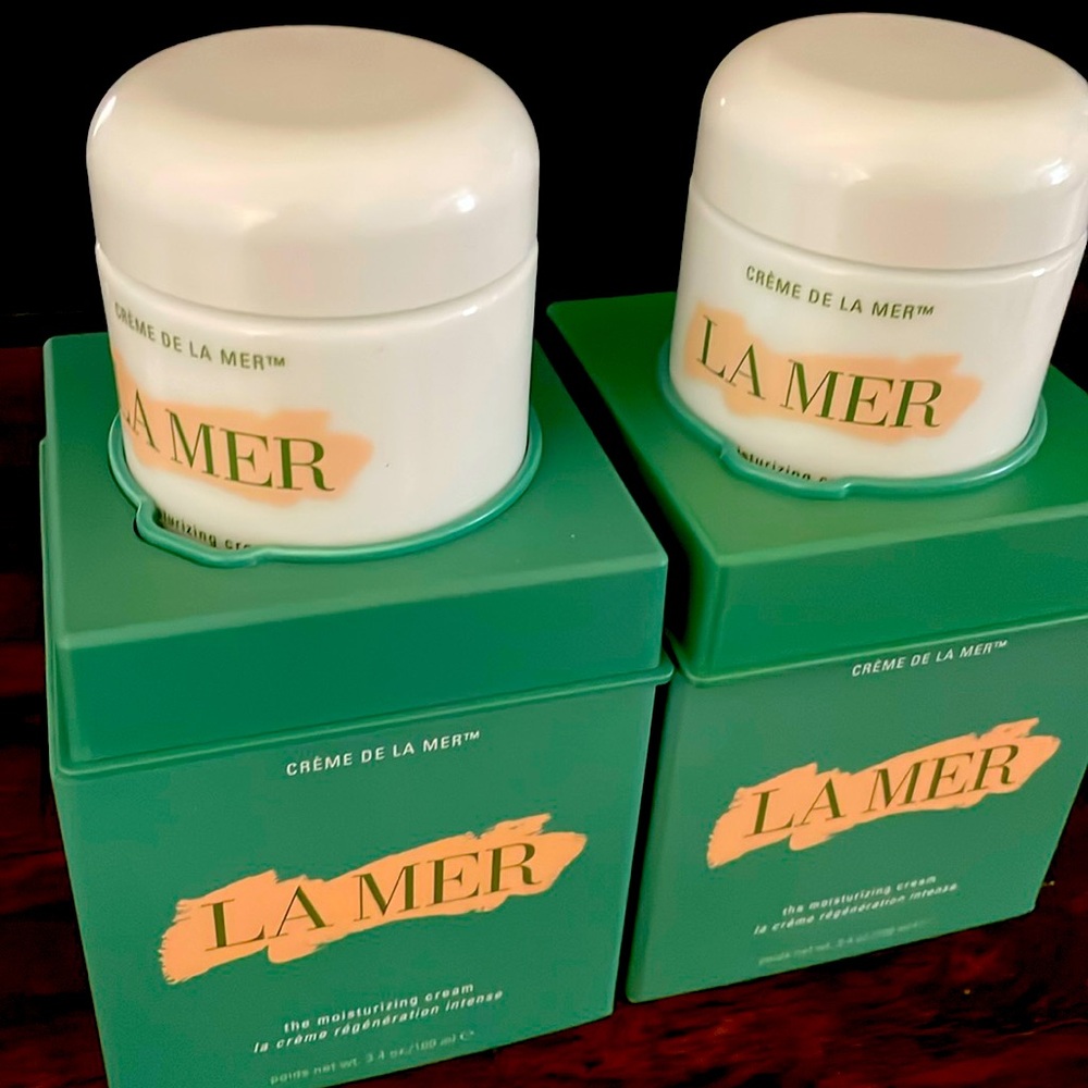 La mer 3.4 oz empty jars